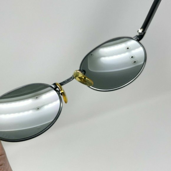 BAUSCH & LOMB RAY BAN W2775 BLACK SIDESTREET OVAL G15 CRYSTAL SUNGLASSES w/CASE - Picture 5 of 12